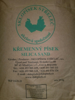 Filtrační písek 25 kg